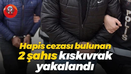Hatayda hapis cezası ile aranan 2 şahıs yakalandı