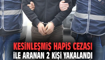 Hatayda hapis cezasıyla aranan 2 şahıs yakalandı