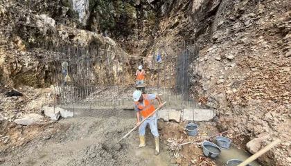 HATSU, Arpalıuşağı Mahallesinde kaptaj inşa çalışmasına başladı