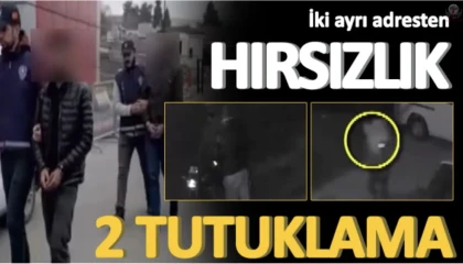 İskenderunda hırsızlık şüphelisi 2 kişi tutuklandı