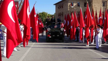 Ispartada Cumhuriyet Bayramının 102inci yıl dönümü coşkuyla kutlandı