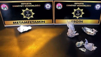 Ispartada uyuşturucu operasyonu: 1 gözaltı