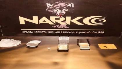 Ispartada uyuşturucu operasyonunda 5 şüpheliye işlem başlatıldı