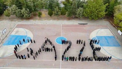 Ispartalı minikler Gazze için tek yürek oldular