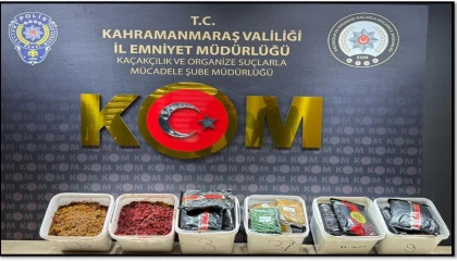 Kahramanmaraşta kaçakçılıkla mücadele