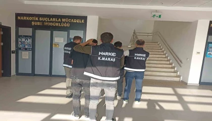 Kahramanmaraşta uyuşturucu operasyonu: 3 tutuklama