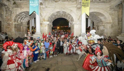 Kaleiçi dört gün boyunca sanat, müzik ve kültürle renklendi