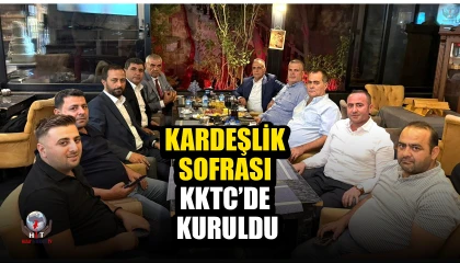 KARDEŞLİK SOFRASI KKTC’DE KURULDU