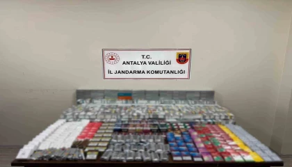Kemerde kaçak sigara operasyonu