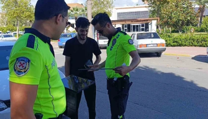 Manavgatta yüksek sesle müzik yayını ve plaka ihlaline 18 bin TL ceza