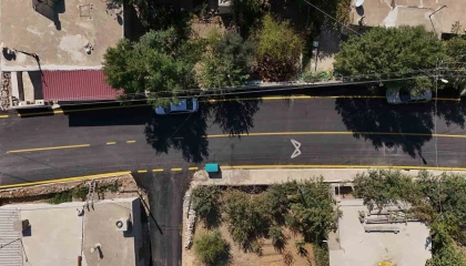 Mersin Büyükşehir Belediyesi Gülnarda yolları yeniledi