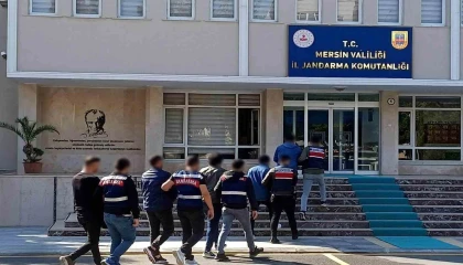 Mersinde aranan 5 şahıs jandarma ekiplerince yakalandı