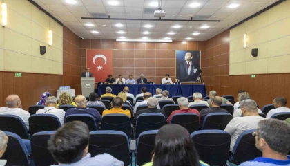 Mersinde muhtarlarla istişare toplantısı düzenlendi