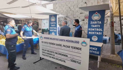 Mersinde müşterisine hakaret eden pazar esnafına 30 gün faaliyetten men cezası