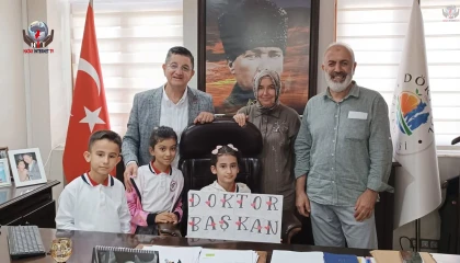 MİNİK YÜREKLERDEN ANLAMLI DESTEK