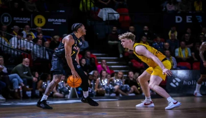 MSK Erkek Basketbol Takımı Avrupadaki ilk galibiyetini kazandı