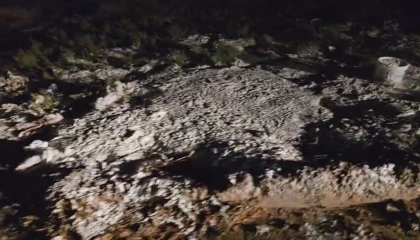 Önce tonlarca tekstil atığı, şimdi de kilolarca yoğurt