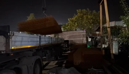 Osmaniyede 18 ton çelik hasır hırsızlığı: 2 şüpheli tutuklandı