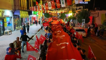 Osmaniyede Cumhuriyetin 102. yılı coşkusu