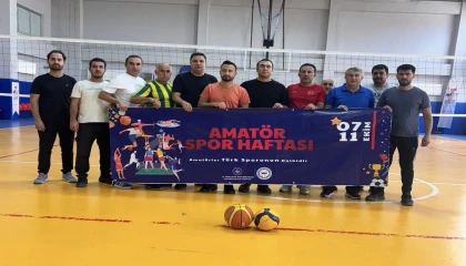 Osmaniyenin Hasanbeyli ilçesinde amatör spor haftası coşkusu