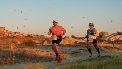 Salomon Kapadokya Ultra-Trail katılımcılarına ultra eğlence