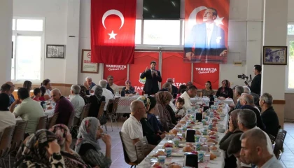 Tarsusta şehit aileleri onuruna anlamlı buluşma