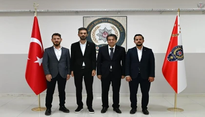 TÜGVA YÖNETİMİNDEN MÜDÜR YILMAZ’A ZİYARET