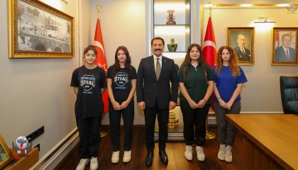 VALİ MASATLI GENÇLERİ KABUL ETTİ