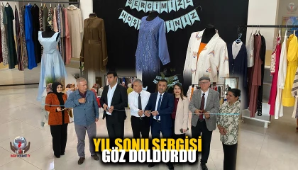 YIL SONU SERGİSİ GÖZ DOLDURDU
