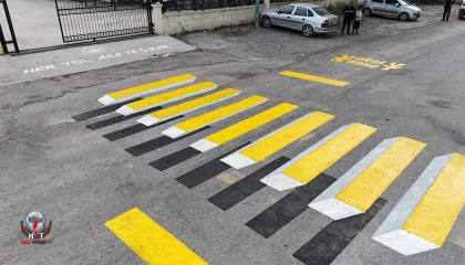 3 BOYUTLU YAYA GEÇİDİ FARKINDALIK YARATTI