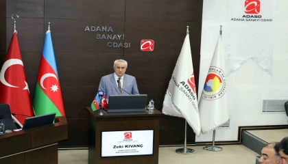 Adana Sanayi Odası Başkanı Kıvanç: Azerbaycan ile ticaret hedefi 15 milyar dolar