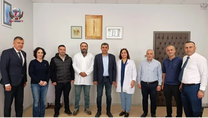 AK PARTİ’DEN BAŞHEKİM KAVVASOĞLU’NA ZİYARET