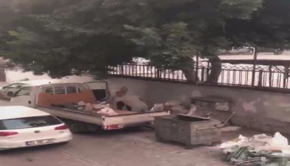 Akdenizde moloz döken şahıslara işlem başlatıldı