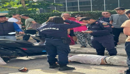 Alanyada boşanma aşamasındaki eşini sokakta yaraladı