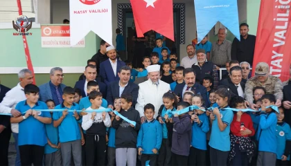 Antakya'da 6 Şubat'ın ardından 108. cami ibadete açıldı