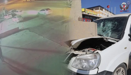 Aracın sağından geçmeyince çalışınca ortalığı savaş alanına çevirdi