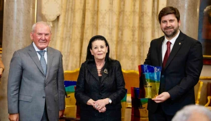 Başkan Boltaça Malta Cumhurbaşkanından uluslararası onur