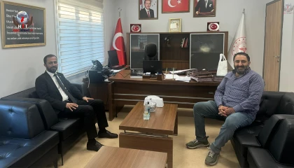 BAŞKAN YALÇIN’DAN KAVVASOĞLU’NA ZİYARET