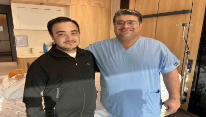 Beyincik sarkması ameliyatı sonrası sağlığına kavuştu