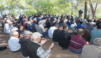 Bozyazıda asırlık yağmur duası geleneği bu yıl da devam etti