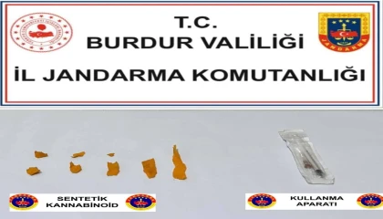 Burdurda uyuşturucu ile mücadele
