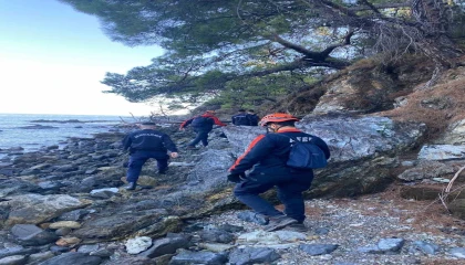 Dağlık alanda mahsur kaldı, AFAD ve jandarma kurtardı