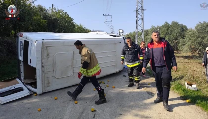 Defne’de trafik kazası: 2 yaralı