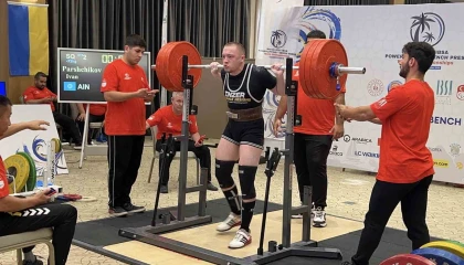 Görme Engelliler Dünya Halter Şampiyonası, Mersinde sürüyor