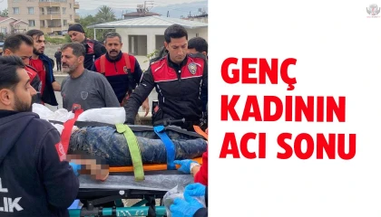 Hafif ticari aracın çarptığı genç kadın, kanala düşerek hayatını kaybetti