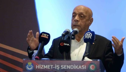 HAK-İş ve Hizmet-İş Genel Başkanı Mahmut Arslan: Asgari Ücret Tespit Komisyonunun yapısı demokratik hale dönüştürülmelidir
