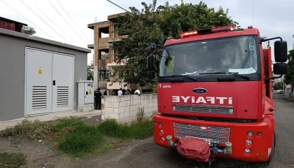 Hatayda ev yangını: 1 kişi dumandan etkilendi