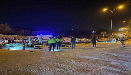 Hatayda motosiklet devrildi, 2 çocuk hayatını kaybetti