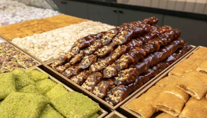 Havalar soğudu, cevizli pekmezli sucuk satışları arttı