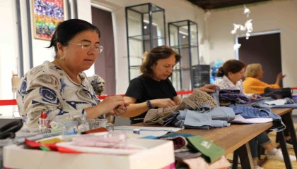 İleri dönüşüm ile eski kıyafetler ve tekstil atıkları değerleniyor